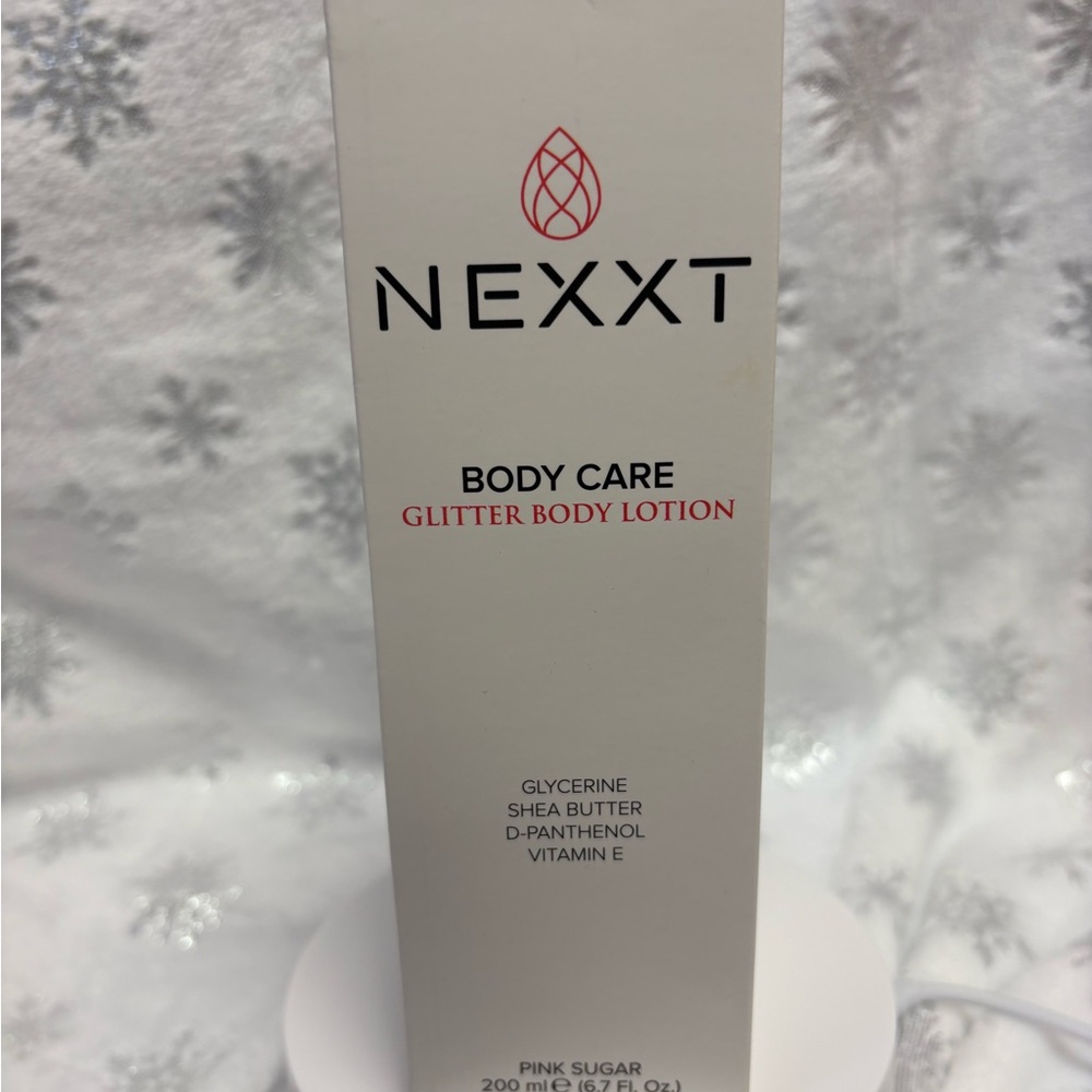 NEXXT Glitter Body Lotion - Pink Sugar 200 ML